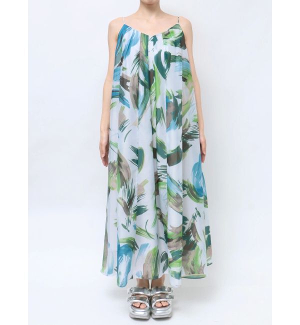 ELENDEEK「PAINTING PATTERN CAMI OP」|ワンピース|