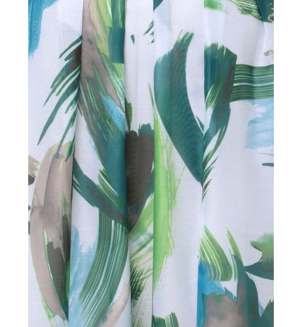 ELENDEEK「PAINTING PATTERN CAMI OP」|ワンピース|