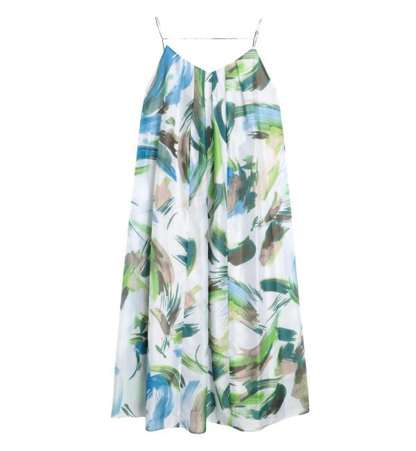 ELENDEEK「PAINTING PATTERN CAMI OP」|ワンピース|