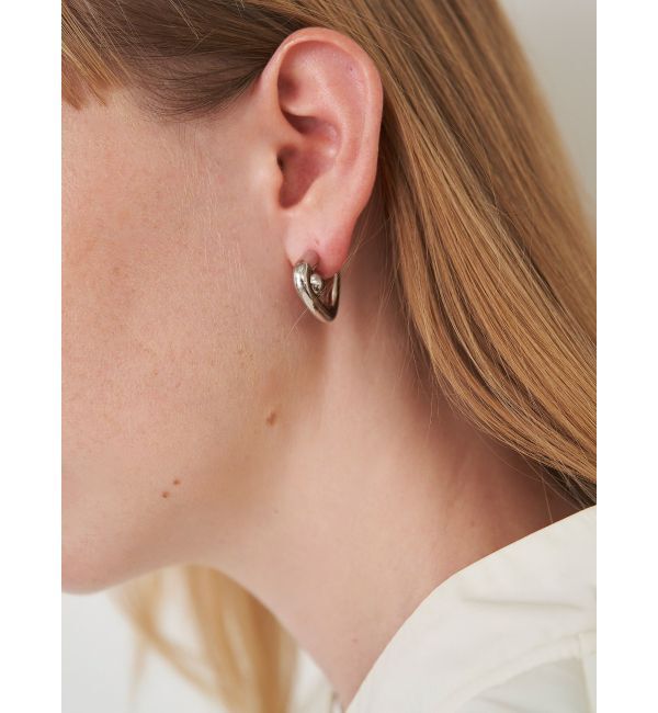 ELENDEEK「3WAY TRIANGLE PEARL PIERCE」|ピアス|