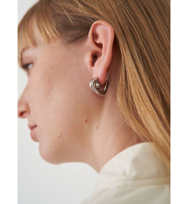 ELENDEEK「3WAY TRIANGLE PEARL PIERCE」|ピアス|