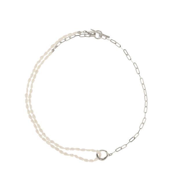 ELENDEEK「3WAY PEARL&CHAIN NECKLACE」|ネックレス|