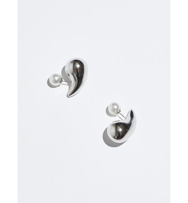 ELENDEEK「DROP PEARL SMALL PIERCE」|ピアス|