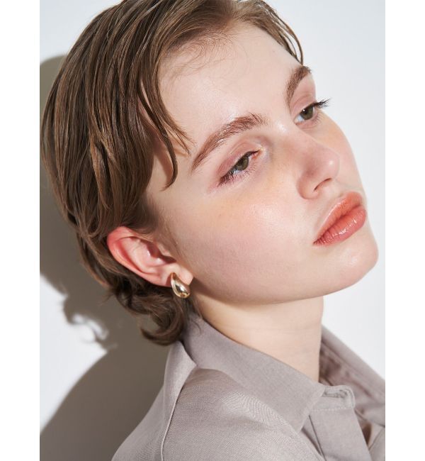 ELENDEEK「DROP PEARL SMALL PIERCE」|ピアス|