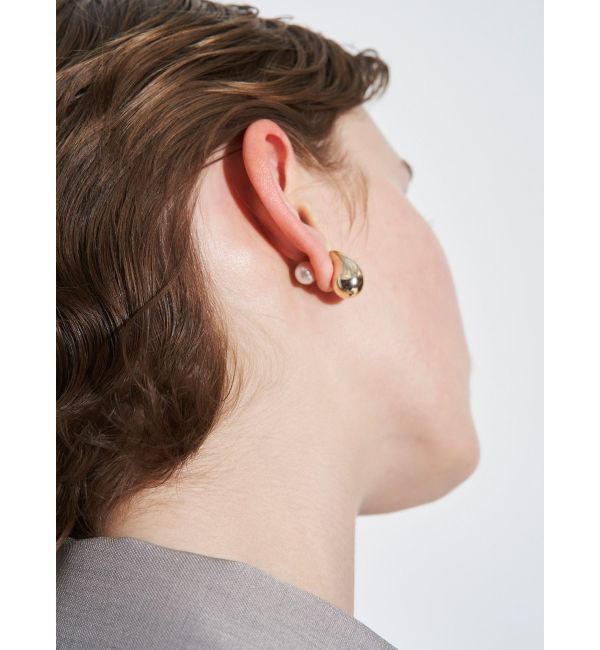 ELENDEEK「DROP PEARL SMALL PIERCE」|ピアス|