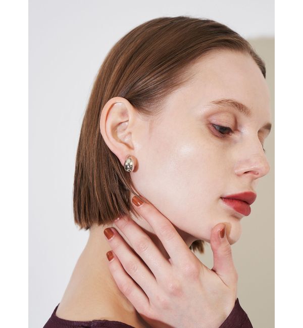 ELENDEEK「DROP PEARL SMALL PIERCE」|ピアス|