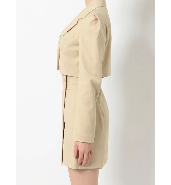 RESEXXY「タックデザインショートジャケット【セットアップ着用可能】」|その他|