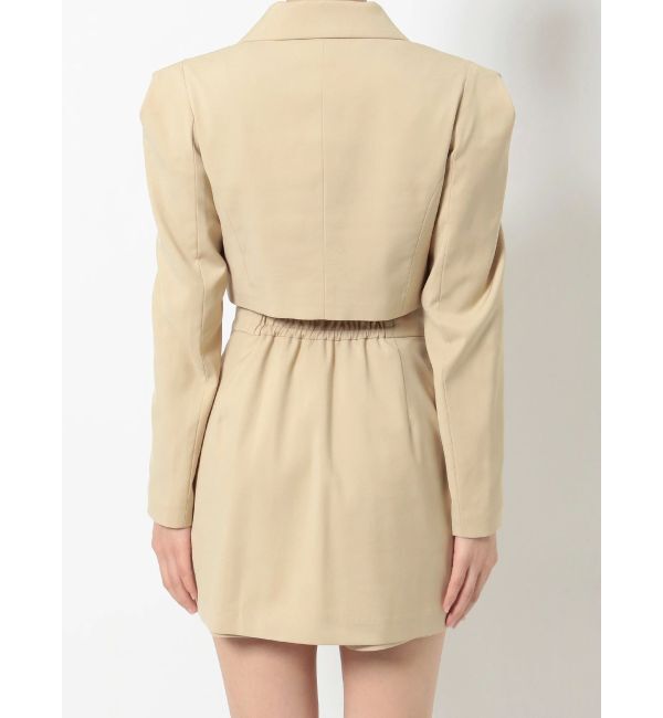 RESEXXY「タックデザインショートジャケット【セットアップ着用可能】」|その他|
