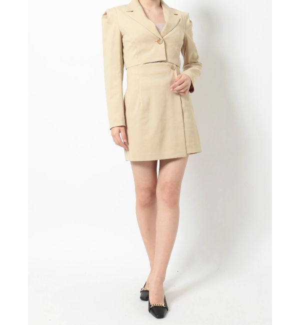 RESEXXY「タックデザインショートジャケット【セットアップ着用可能】」|その他|