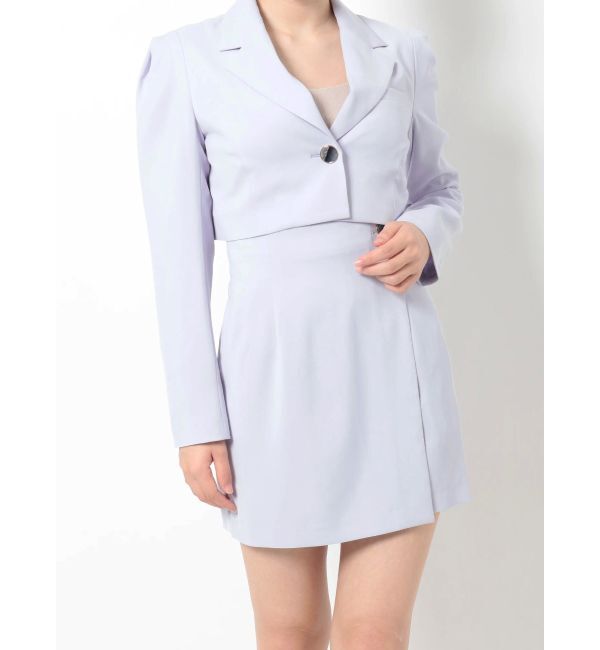 RESEXXY「タックデザインショートジャケット【セットアップ着用可能】」|その他|