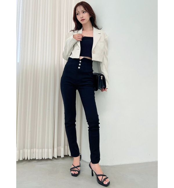 RESEXXY「タックデザインショートジャケット【セットアップ着用可能】」|その他|