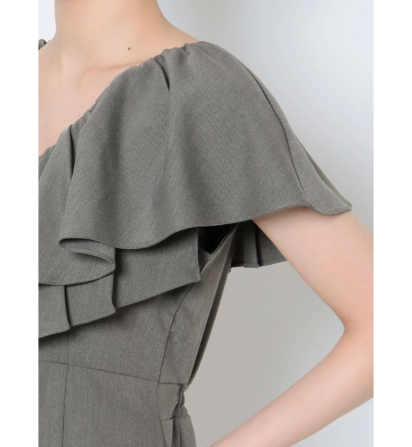 RESEXXY「ラッフルデザインミニワンピース」|ワンピース|