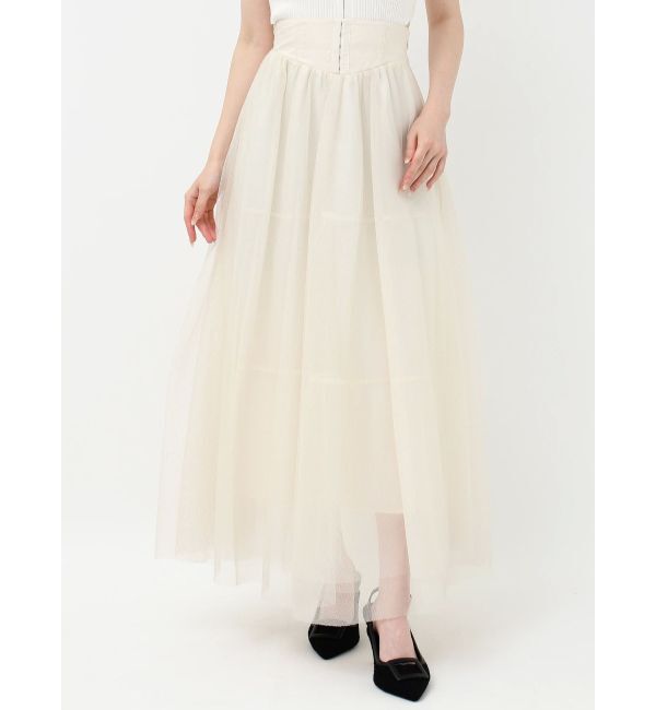 RESEXXY「ラメチュールボリュームスカート」|スカート|