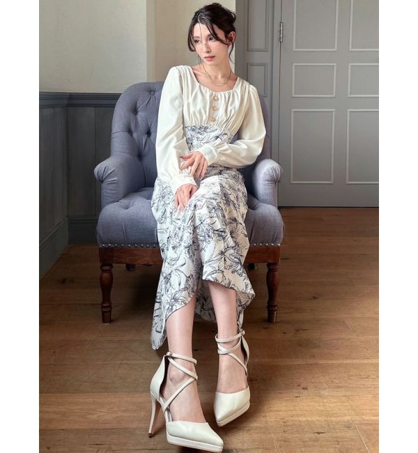 RESEXXY「クロスストラップポインテッドパンプス」|パンプス|