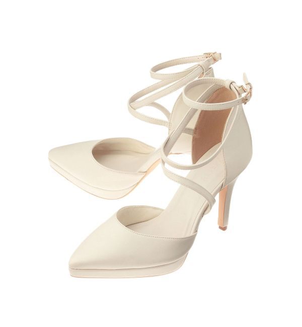 RESEXXY「クロスストラップポインテッドパンプス」|パンプス|