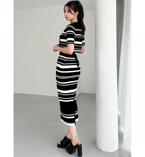 RESEXXY「五分袖ショートカーディガン【セットアップ着用可能】」|カーディガン|