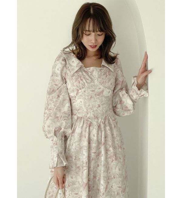 dazzlin「flower bouquetワンピース」|ワンピース|