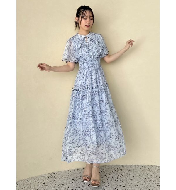 dazzlin「watercolorflowerワンピース」|ワンピース|