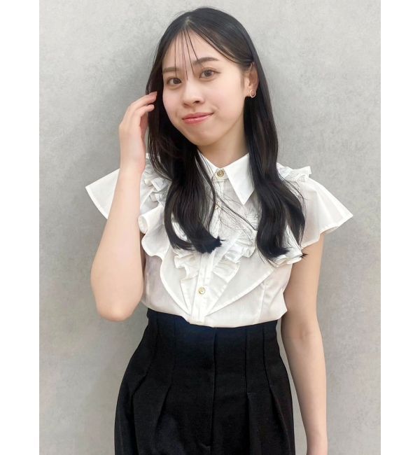 dazzlin「ラッフルフリルブラウス」|シャツ・ブラウス|