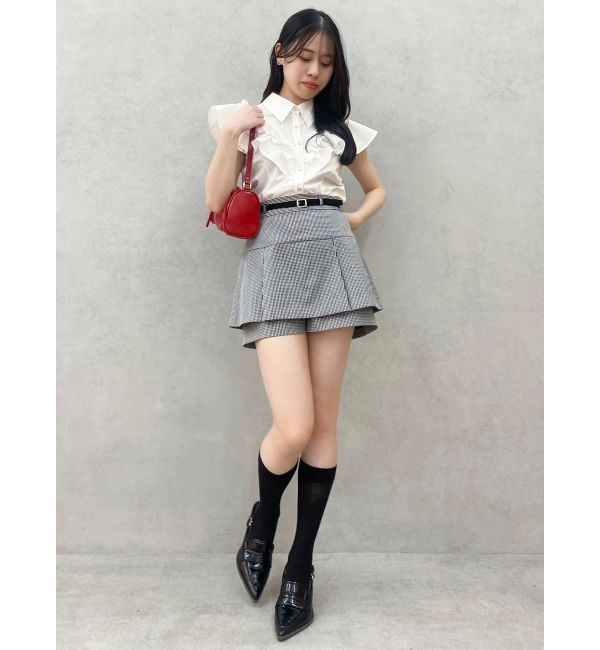 dazzlin「ラッフルフリルブラウス」|シャツ・ブラウス|