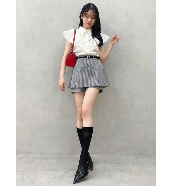 dazzlin「ラッフルフリルブラウス」|シャツ・ブラウス|