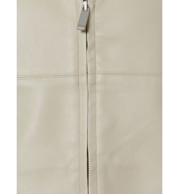 EMODA「フェイクレザーボックスワンピース」|ワンピース|