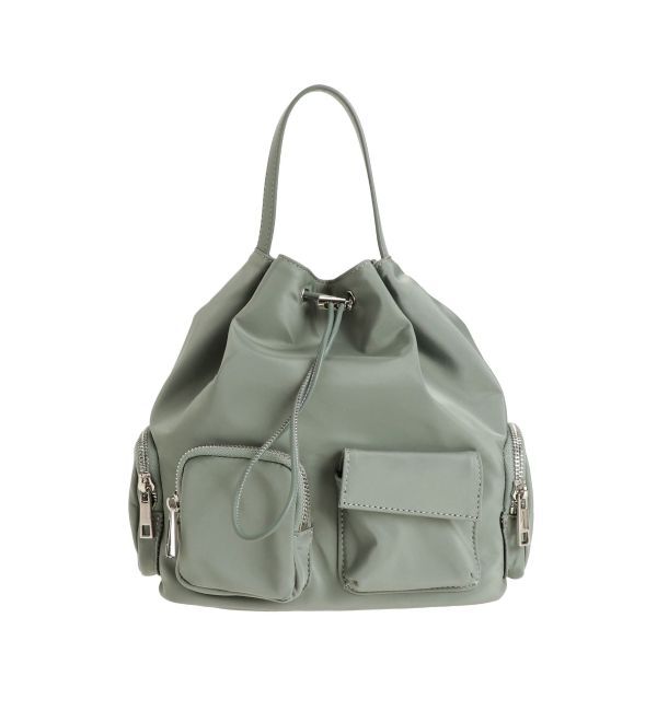 EMODA「2WAYアウトポケットドローストリングバッグ」|ハンドバッグ|