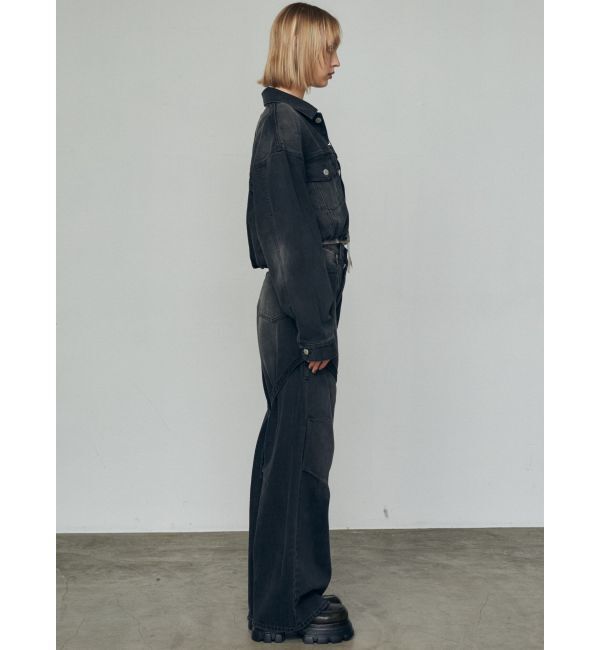 EMODA「バルーンコンパクトデニムブルゾン」|ブルゾン・スタジャン|