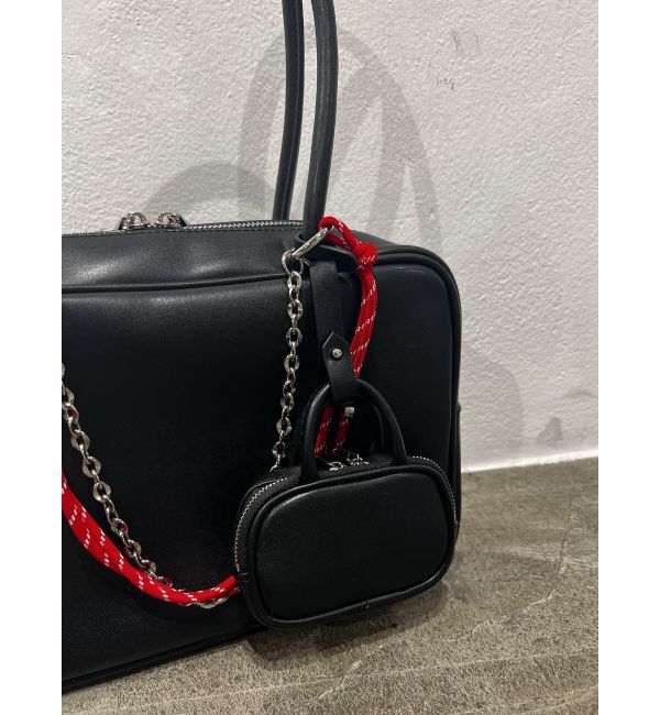 EMODA「スクエアショルダーチャームバッグ」|ハンドバッグ|