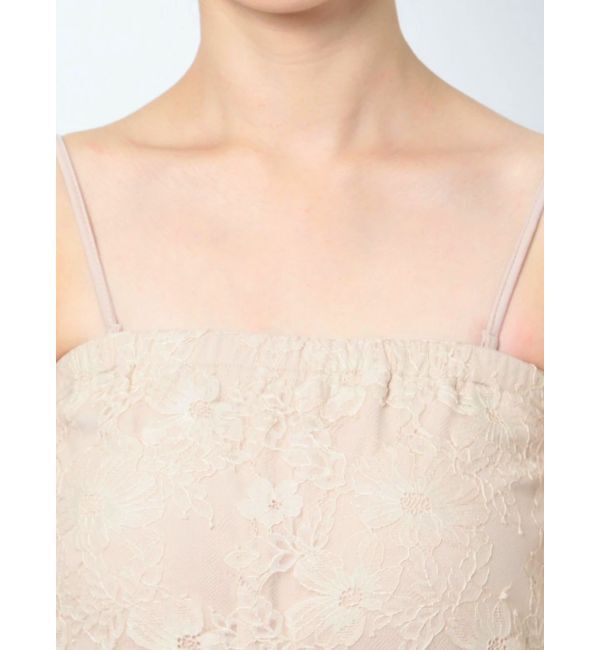 MERCURYDUO「2WAYカップ付レースベアインナー」|チューブトップ|