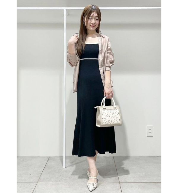 MERCURYDUO「バックスリットシアーシャツ」|シャツ・ブラウス|