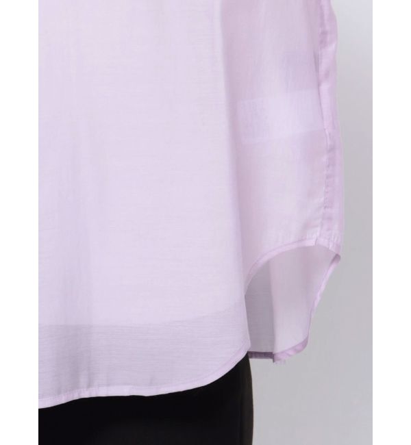 MERCURYDUO「バックスリットシアーシャツ」|シャツ・ブラウス|