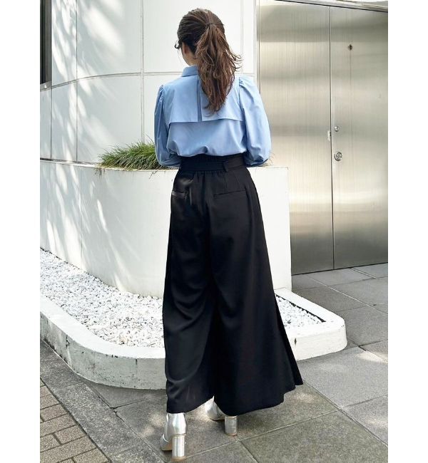 MERCURYDUO「ハイウエストプリーツワイドパンツ」|その他|