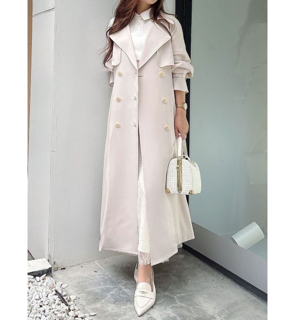 MERCURYDUO「ビスチェドッキングパワショルシャツワンピース」|ワンピース|