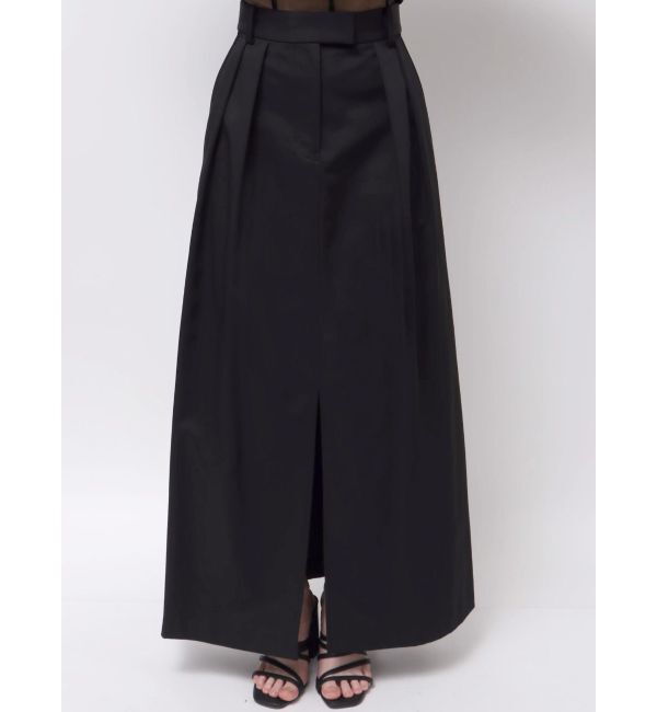 MERCURYDUO「【OUNNOUN】ギャバスリットデザインスカート」|スカート|