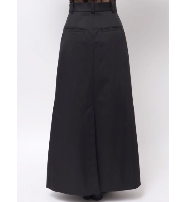 MERCURYDUO「【OUNNOUN】ギャバスリットデザインスカート」|スカート|