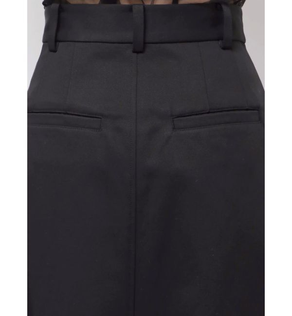 MERCURYDUO「【OUNNOUN】ギャバスリットデザインスカート」|スカート|