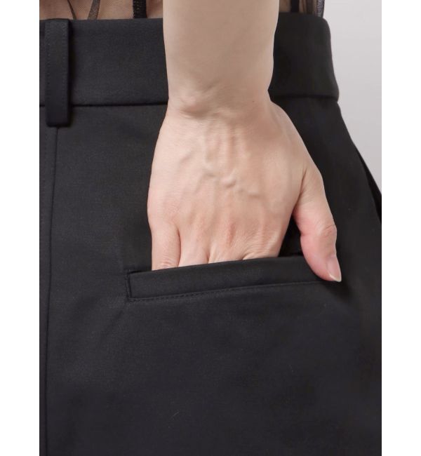 MERCURYDUO「【OUNNOUN】ギャバスリットデザインスカート」|スカート|