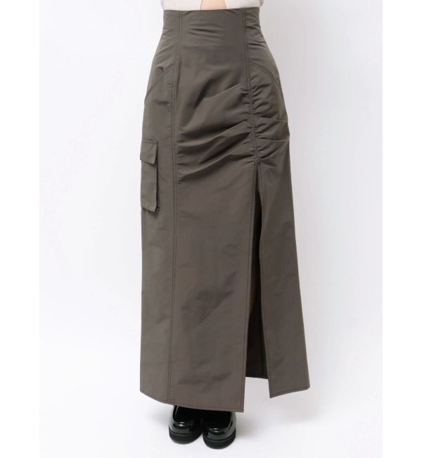 MERCURYDUO「フロントスリットカーゴスカート」|スカート|