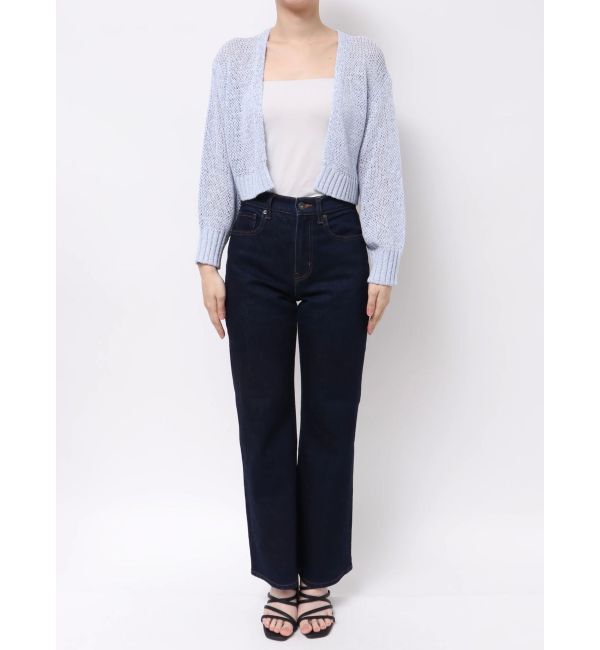 MERCURYDUO「スカシ編ミラメコンボレロカーディガン」|カーディガン|