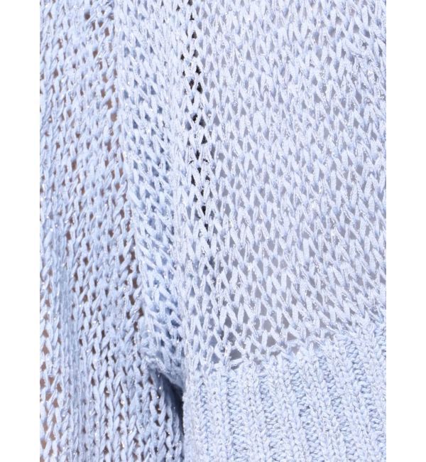 MERCURYDUO「スカシ編ミラメコンボレロカーディガン」|カーディガン|