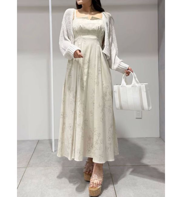 MERCURYDUO「スカシ編ミラメコンボレロカーディガン」|カーディガン|