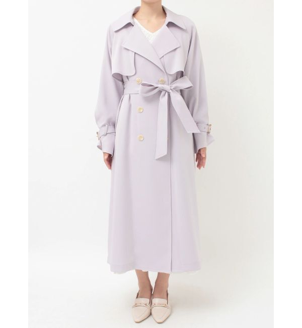 MERCURYDUO「ベーシックトレンチコート」|トレンチコート|