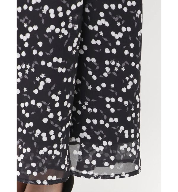 MERCURYDUO「ダブルラッフルバイカラーパイピングワンピース」|ワンピース|