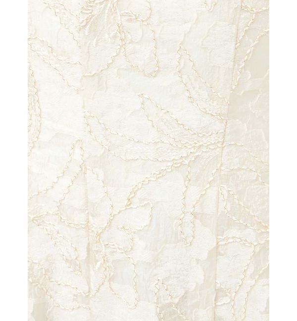 MERCURYDUO「ジャカードフィットアンドフレアジャンスカ」|ワンピース|