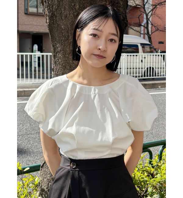 MURUA「2WAYウエストタックショートトップス」|シャツ・ブラウス|