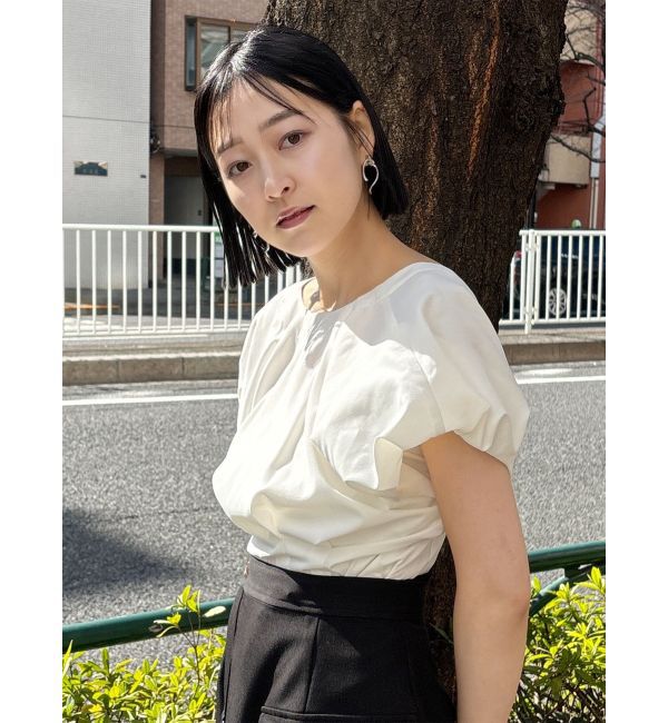 MURUA「2WAYウエストタックショートトップス」|シャツ・ブラウス|