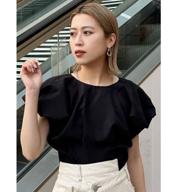 MURUA「2WAYウエストタックショートトップス」|シャツ・ブラウス|