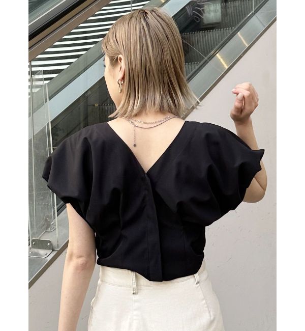 MURUA「2WAYウエストタックショートトップス」|シャツ・ブラウス|