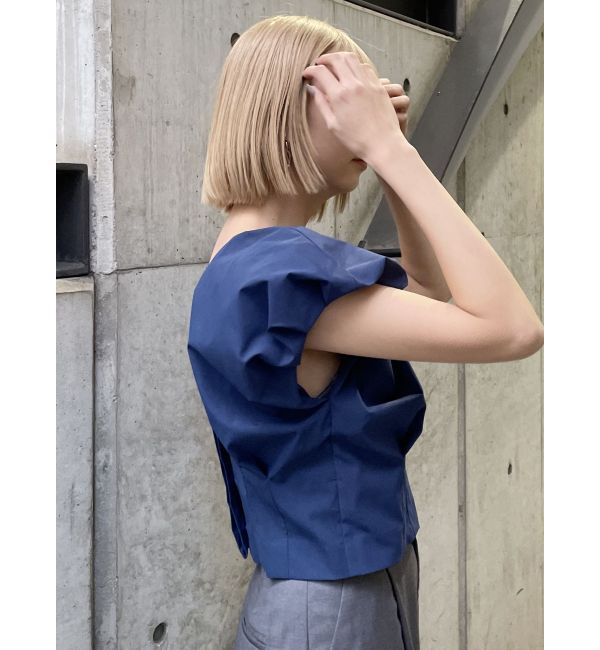 MURUA「2WAYウエストタックショートトップス」|シャツ・ブラウス|